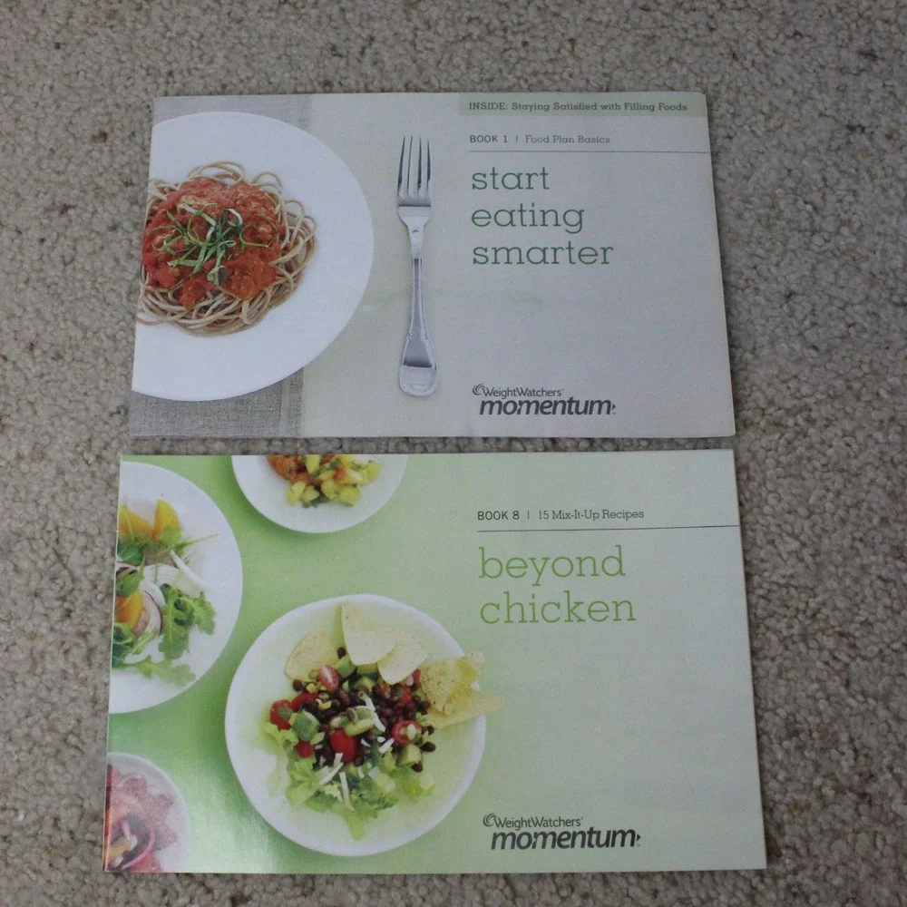Weight Watchers Cookbook Lot Low Carb Healthy Recipes 7 Books Multicolor
